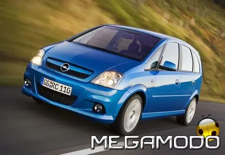 Opel Meriva OPC, piccola monovolume ad alte prestazioni