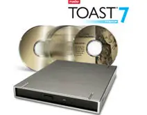 Nuovo masterizzatore DVD con LightScribe e innovativo Toast 7 Titanium per Mac OS X