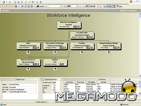 Aquire OrgPublisher 7.1 in sei lingue