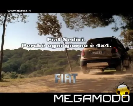 Fiat Sedici, la nuova campagna pubblicitaria