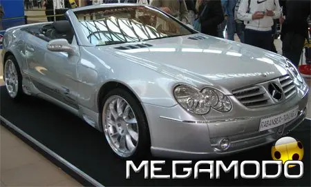 Mercedes W 55 SL, assetto Lorinser