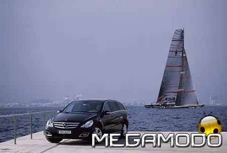Coppa America, Mercedes-Benz Classe R e Alinghi