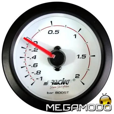 White Face Gauge, strumenti aggiuntivi dal look grintoso ma elegante