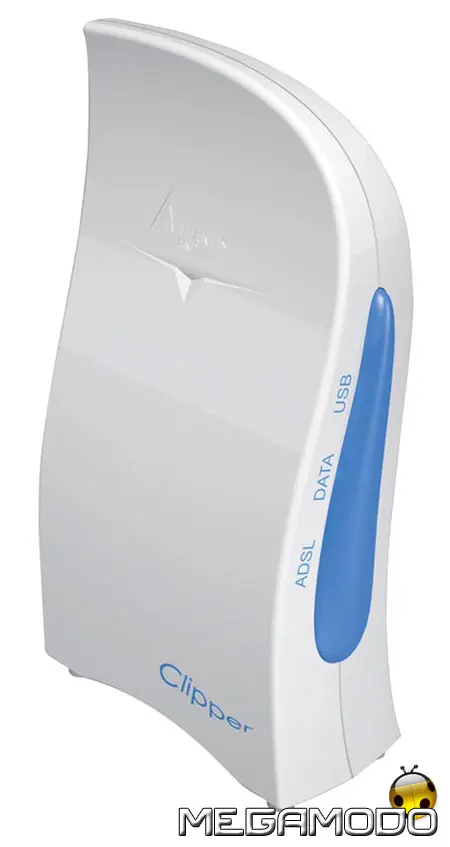 WebRunner Clipper di Atlantis Land, ADSL in casa con stile