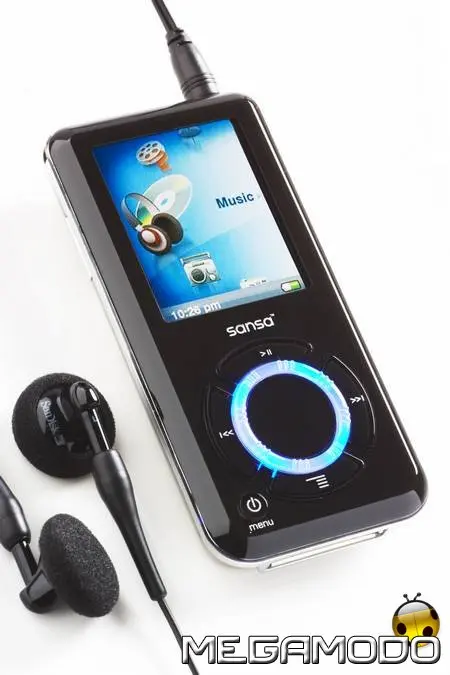 Sansa e280, nuovo lettore MP3, fino a 10 GB