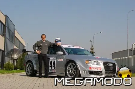 Gianni Morbidelli su Audi RS4 nel Campionato Italiano Superstars