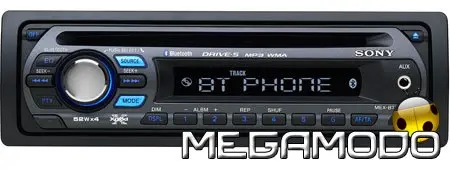 Nuovo sinto-CD MEX-BT2500 con connettività Bluetooth integrata