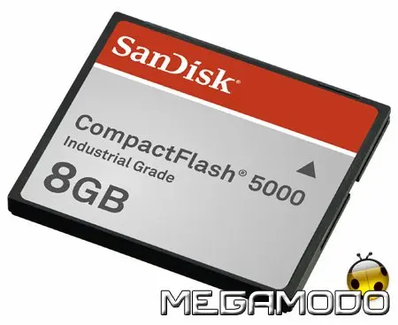 SanDisk CompactFlash 5000 da 8 GB
