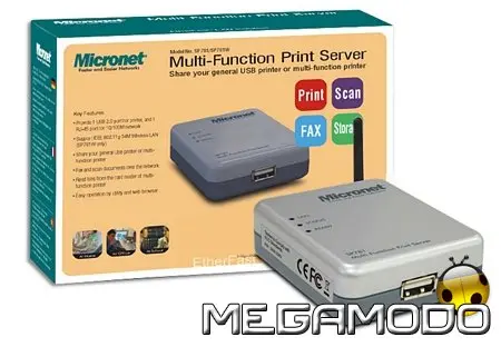 Micronet SP781, nuovo print server