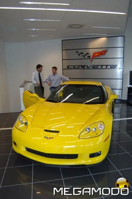 Nicola Larini su Corvette Z06