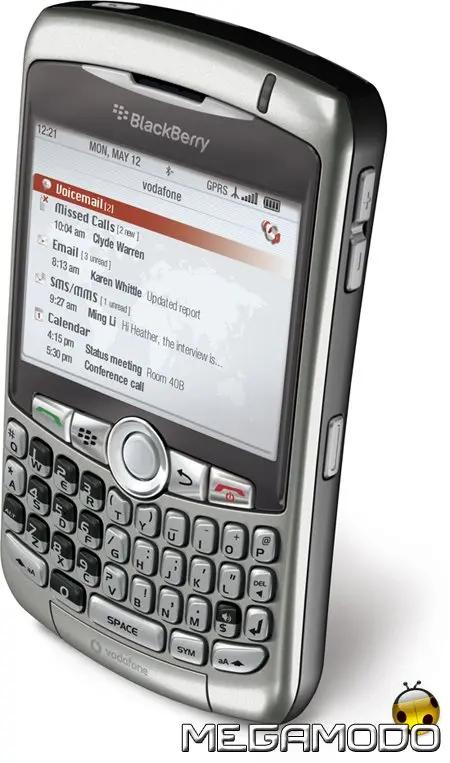 Vodafone e RIM presentano il nuovo BlackBerry Curve 8310