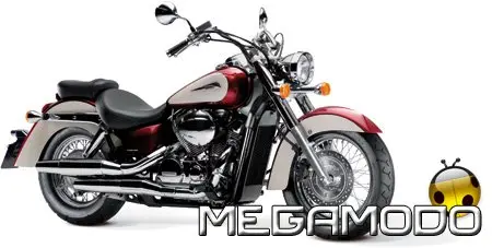 Honda Shadow VT750C 2008, stile retrò