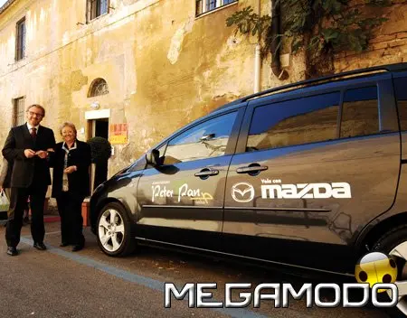 Peter Pan vola con Mazda