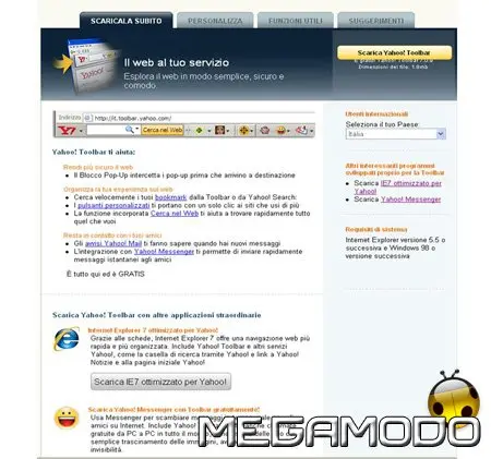 Nuovi Yahoo! Toolbar, Bookmark e Mio Yahoo!
