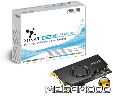 ASUS Xonar D2X e ASUS Xonar U1