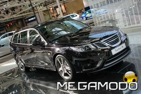 Saab Turbo X Nera al MotorShow