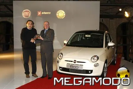 Sergio Marchionne ritira il premio Car of the Year 2008