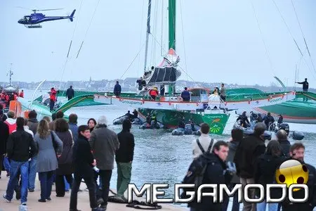 Groupama 3, il giro del mondo in 50 giorni