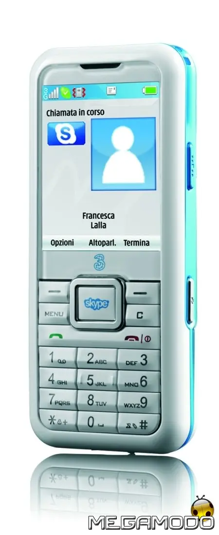 3 Skypephone, videofonino UMTS studiato per il VoIP