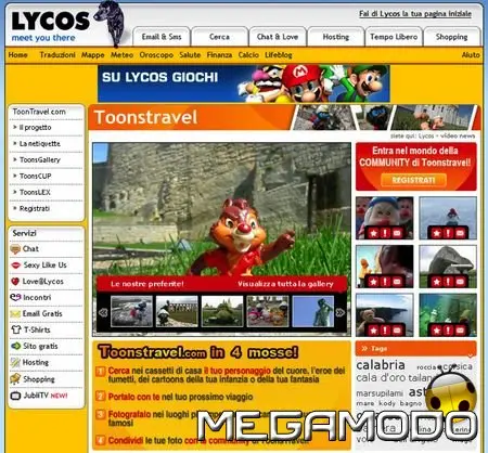 LYCOS presenta al BIT il nuovo canale Toonstravel