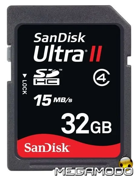 Nuove Schede SDHC da 32 e 16 GB e SDHC PLUS da 8GB