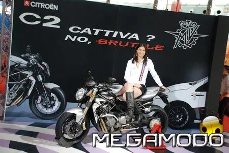 MV Agusta e Citroën C2 1587 Brutale