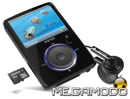 SanDisk MP3 Sansa Fuze