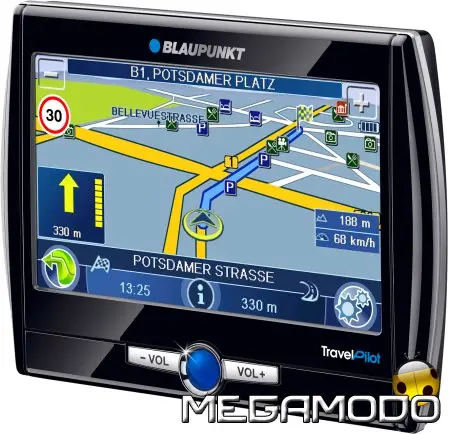 Blaupunkt TravelPilot 300, navigare e divertisri