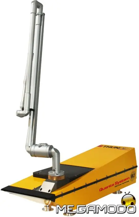 Quanta System Thunder ART donato a Papa Benedetto XVI