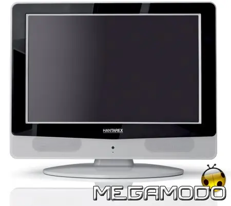 Hantarex LCD Xplexi Combi TV, da 19" e 22"