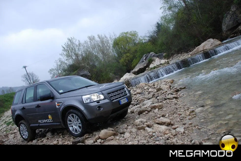 Nuova Land Rover Freelander II, prova su strada