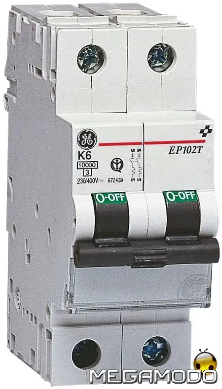 GE Power Protection EP100T e EP100UCT, interruttori modulari