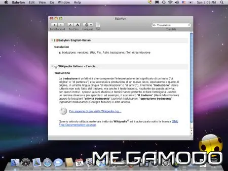 Nuovo Babylon Translator 2008 per Mac
