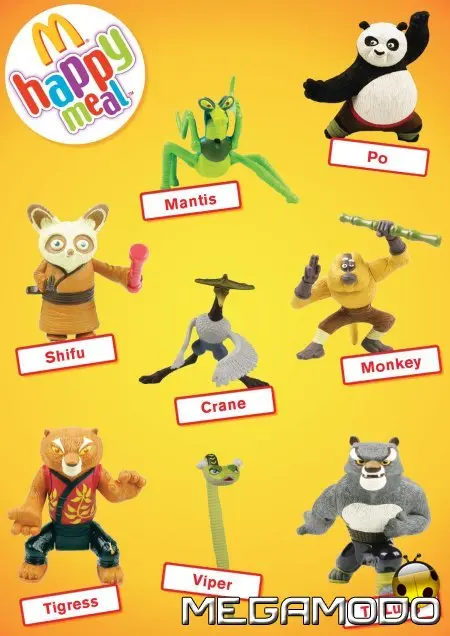Sorprese Kung Fu Panda solo negli Happy Meal