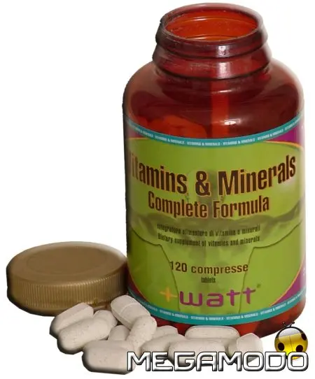 Vitamins&Minerals +Watt, per tutti i giorni, per tutti gli sport