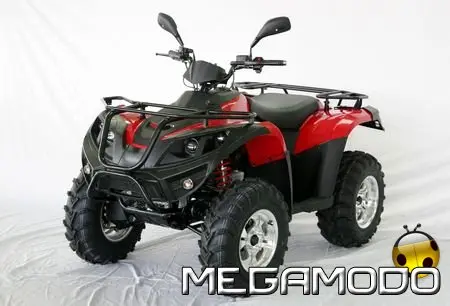 Carpimotor ATV Dragon Fly 400, grande comodità  