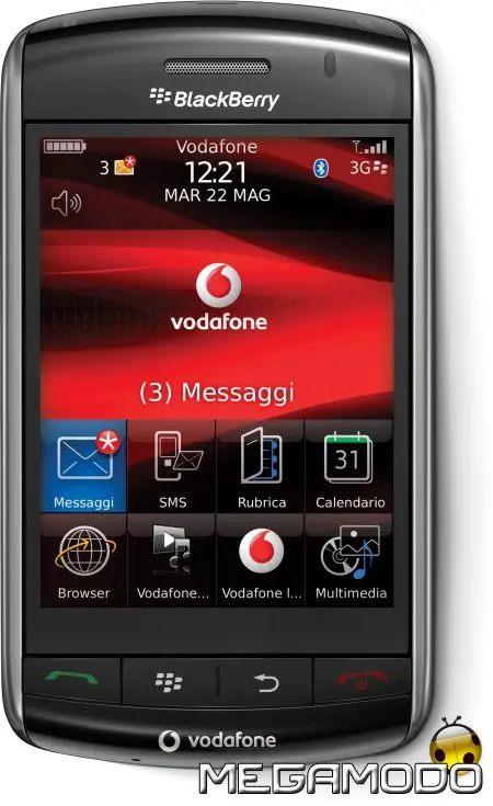 BlackBerry Storm in esclusiva per Vodafone