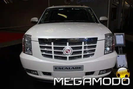 Cadillac Escalade Hybrid al Motor Show 2008