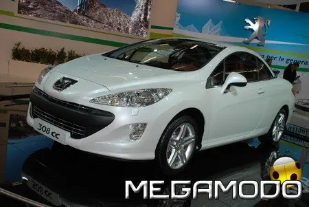 Peugeot 308 cc, fluidità di stile