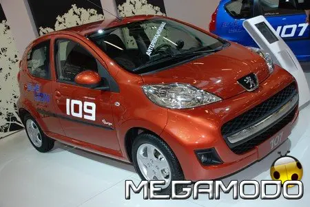 Nuova Peugeot 107 al Motor Show 2008
