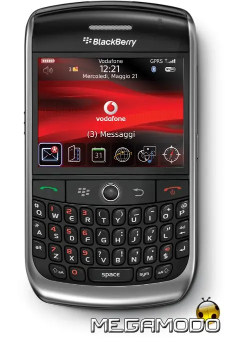 BlackBerry Curve 8900, nuovo ed elegante smartphone