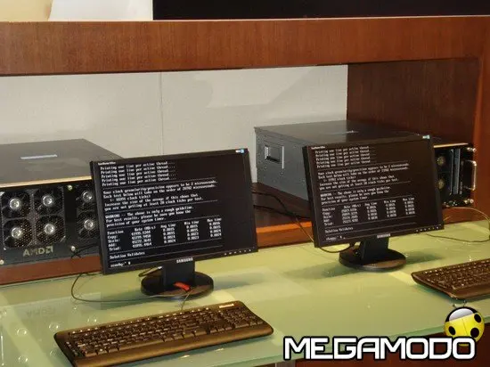 Dimostrazione dei nuovi AMD Opteron Instanbul a 45 