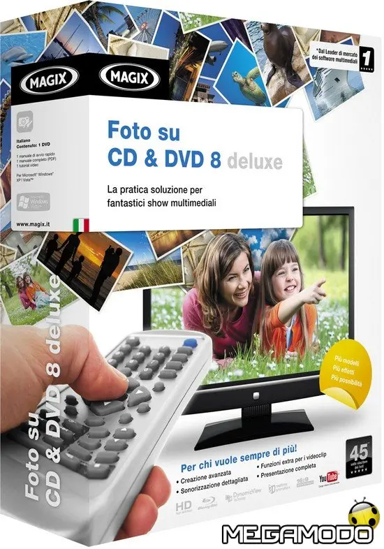 MAGIX Foto su Cd & DVD 8, nuova versione