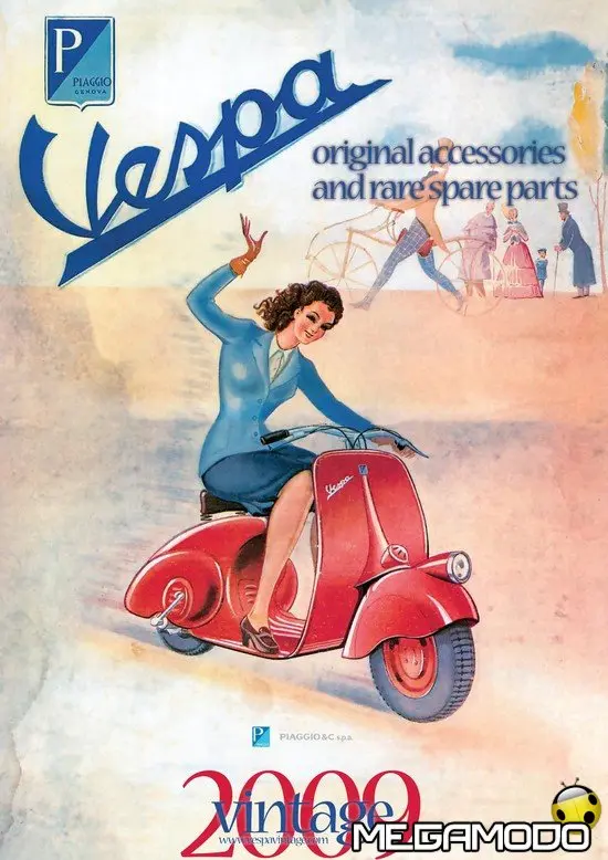 Nuovo Catalogo Vespa Vintage 2009
