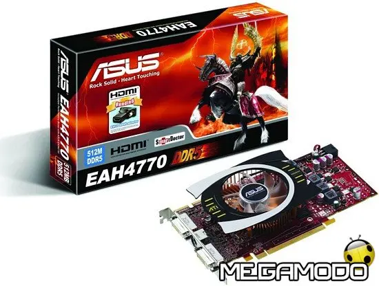 Asus EAH4770/HTDI/512MD5 su ATI Radeon HD 4770