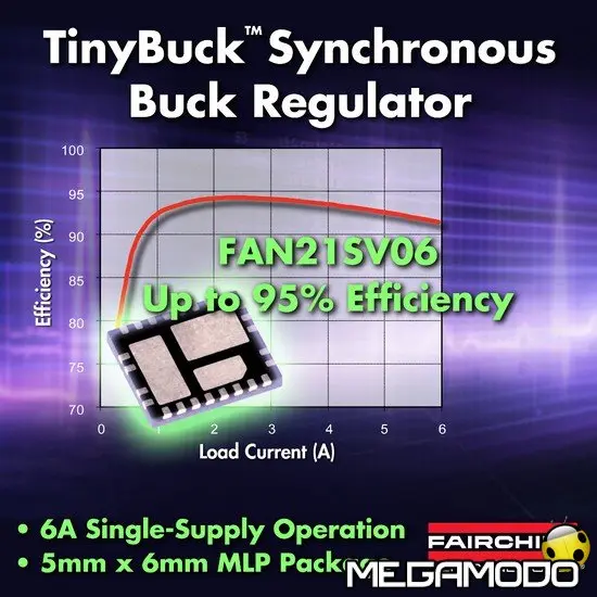 Fairchild FAN21SV06, nuovo reference design per TinyBuck