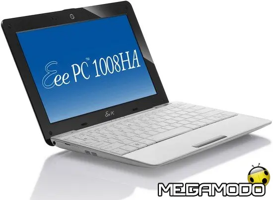 Nuovo Asus Eee PC Seashell 1008HA