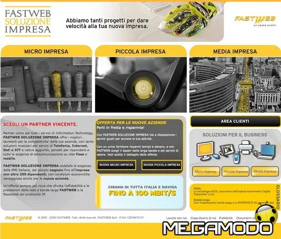 Nasce FastwebSoluzioneImpresa.it