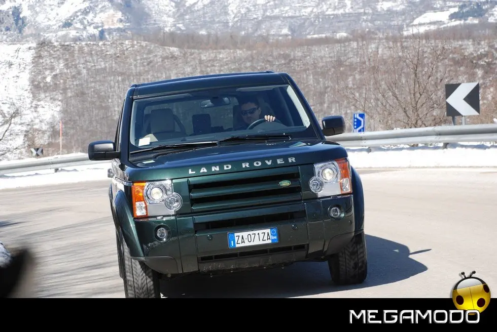 Land Rover Discovery 3, prova su strada