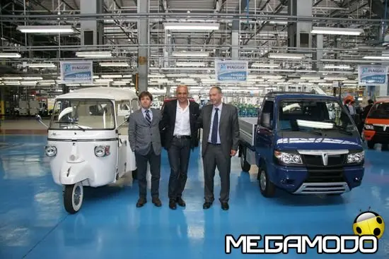 Luciano Spalletti sceglie Piaggio Porter e Ape Calessino